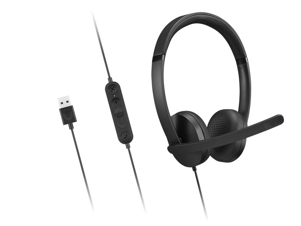 Lenovo USB-A Wired Stereo Headset Gen 2