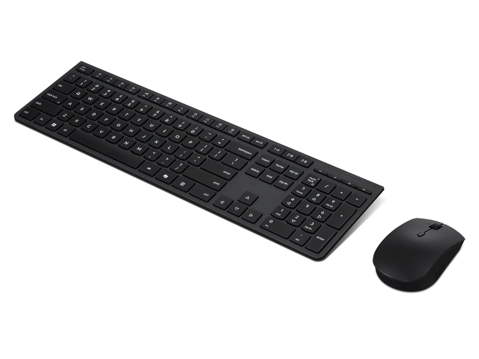 Lenovo Professional Wireless Rechargeable Combo Keyboard and Mouse